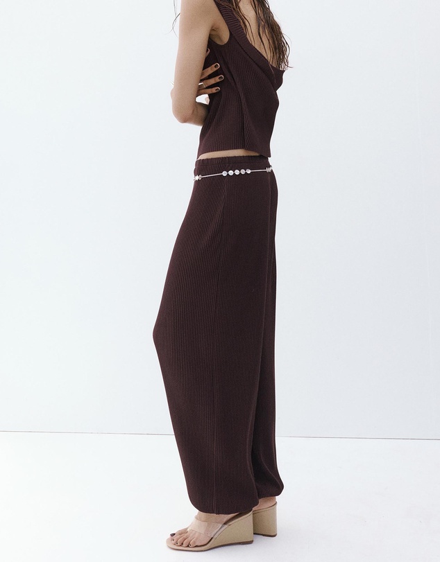 M.N.G - Textured Harem Pants