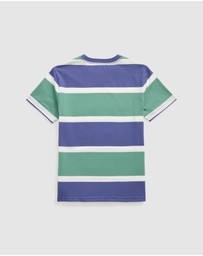Polo Ralph Lauren - Polo Bear Striped Cotton Jersey Tee - ICONIC EXCLUSIVE - Teens