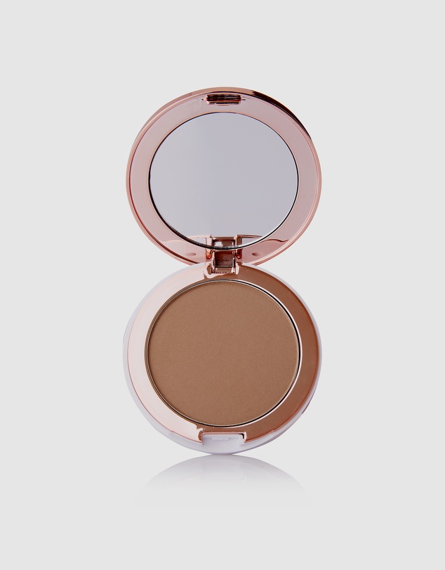 Silk Oil of Morocco - Argan Pressed Powder Foundation - Dark Tan
