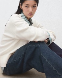 M.N.G - V-Neck Knitted Cardigan