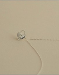 Kirstin Ash - Vera Heart Lock Necklace