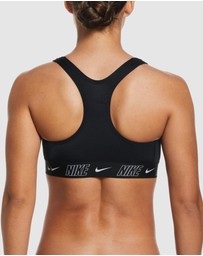 Nike - Fusion Logo Tape Racerback Bikini Top