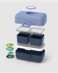 Monbento - Monbento Mb Tresor Kids Bento Box - Blue Infinity