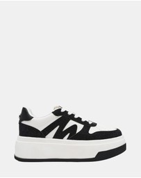 Steve Madden - Dynamo-R Black/White Sneakers