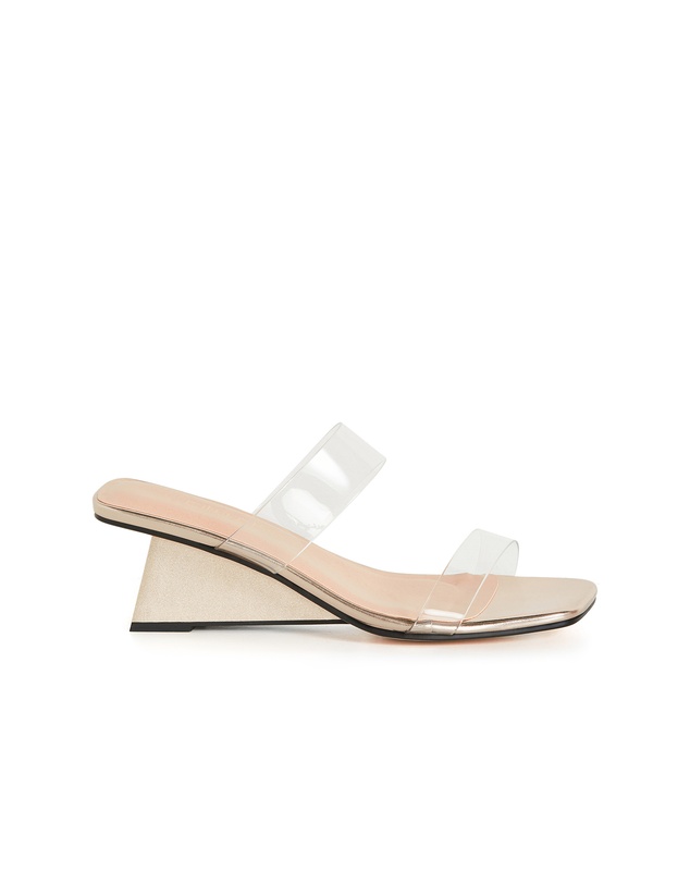 City Chic - Wide Fit Layla Wedge