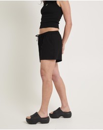 Subtitled - Mila Linen Blend Shorts