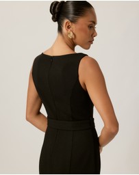 Tussah - Jasmyn Crepe Bodycon Midi Dress