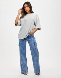 Dazie - The Classic Organic Cotton Oversized Tee