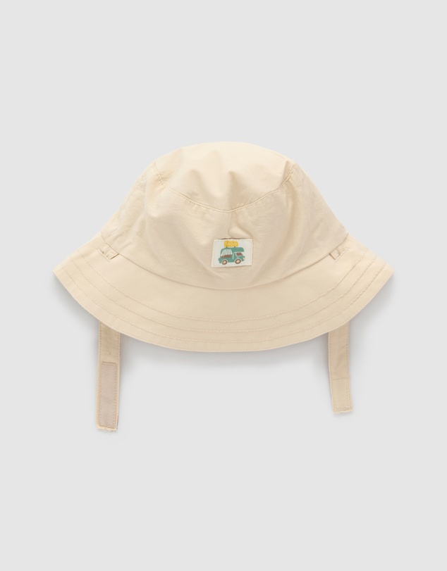Purebaby - Reversible Bucket Hat -Kids-Babies