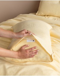 Sheet Society - Eve Linen Quilt Cover Set