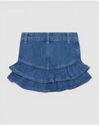 GUESS - Rigid Denim Skirt