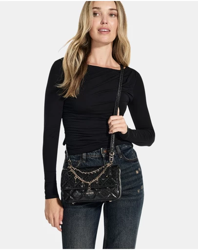GUESS - Libby Flap Crossbody Bag