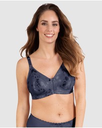 Naturana - Wide Strap Wireless Minimiser Bra