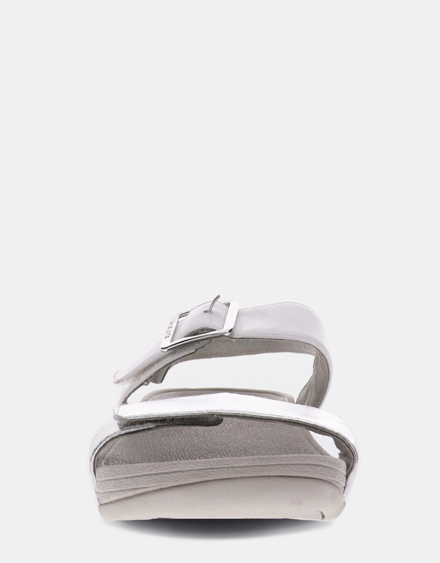 Mia Vita - Florini Platform Sandal - White/Silver