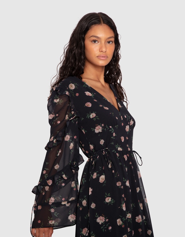 Belle & Bloom - Come As You Are Floral Maxi Dress