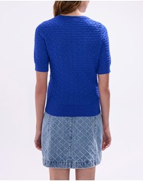 Marcs - Shimmer Flames Knit Top