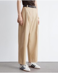& Other Stories - Tapered Press-Crease Trousers