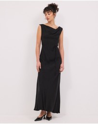 Calli - Sayer Cupro Maxi Dress
