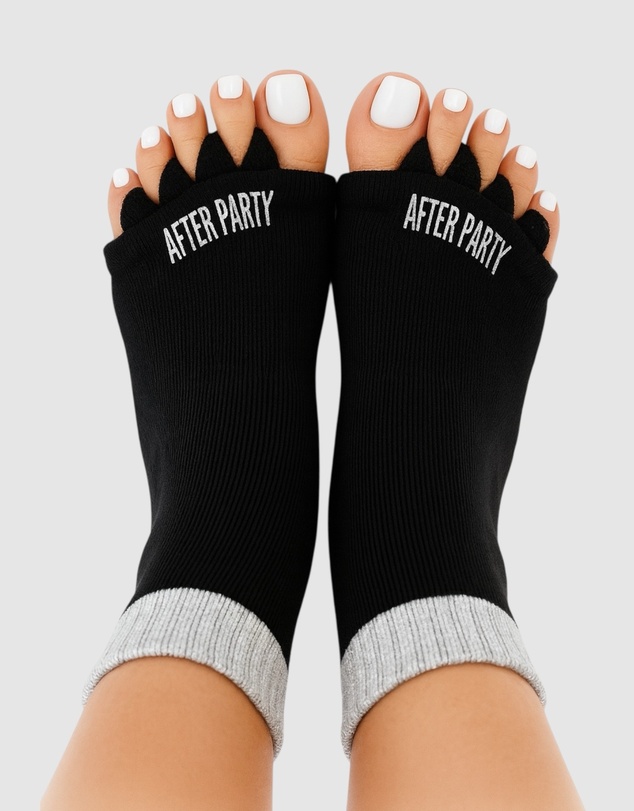 High Heel Jungle - The After Party Foot Relief Socks - Black