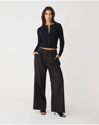 Forcast - Cassie Crew Neck Cardigan