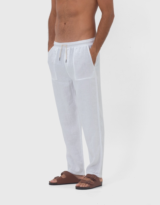Coast Clothing - St Tropez Linen Pants - White