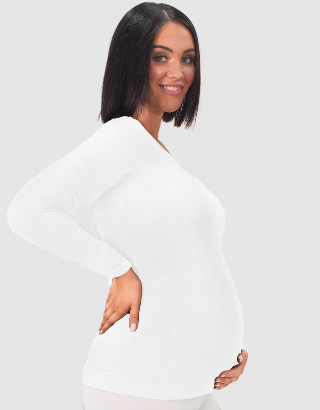 B Free Intimate Apparel - Maternity Bamboo Long Sleeve Top