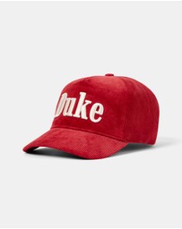 Duke + Dexter - Duke Red Corduroy Cap