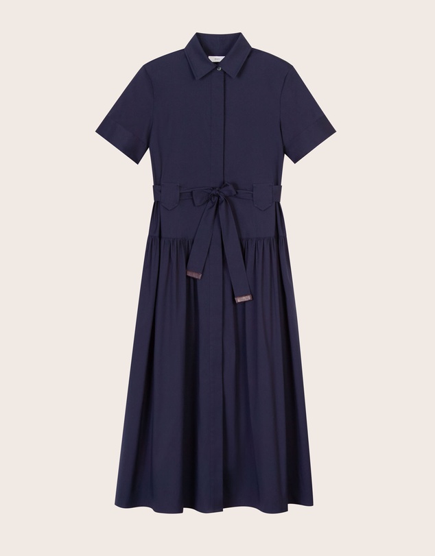 IDA+S - Chloe Navy Midi Dress
