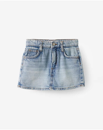Cotton On Kids - Alayna Aline Denim Skort