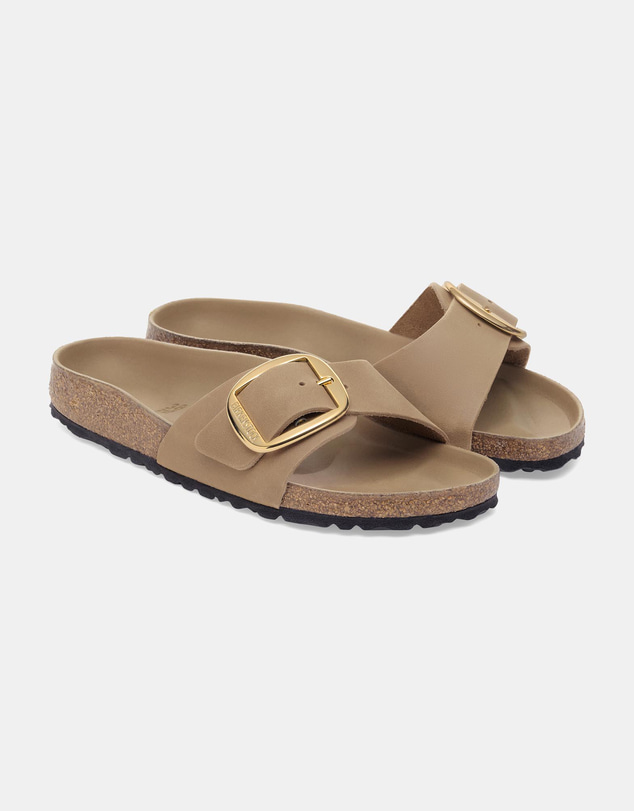 Birkenstock - Madrid Big Buckle Oiled Leather Regular - Women's