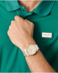 Aston Martin - HDL Two Tone Stainless Steel Bracelet Watch