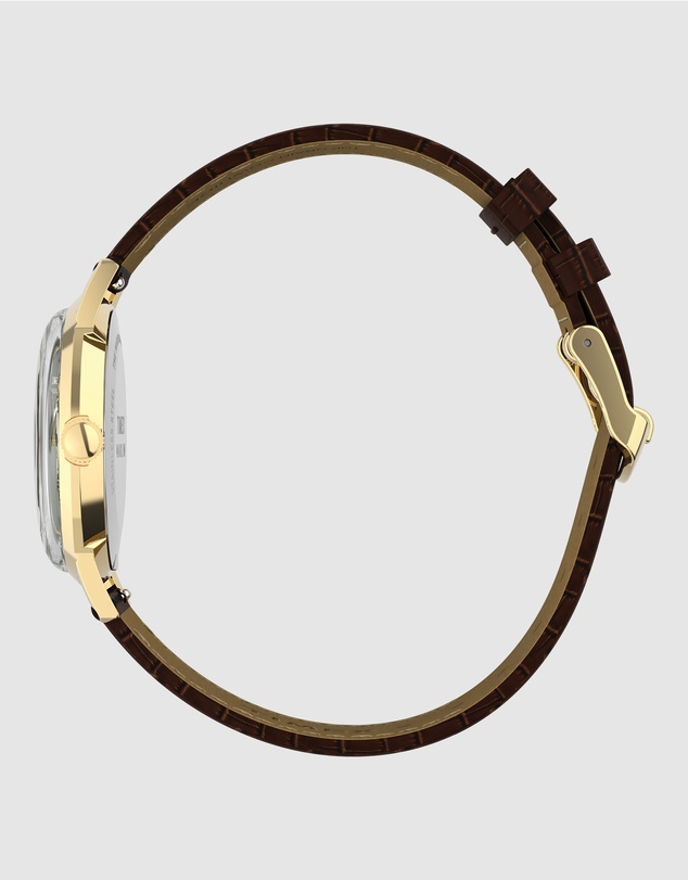TIMEX - Marlin® Quartz 34mm Leather Strap Watch