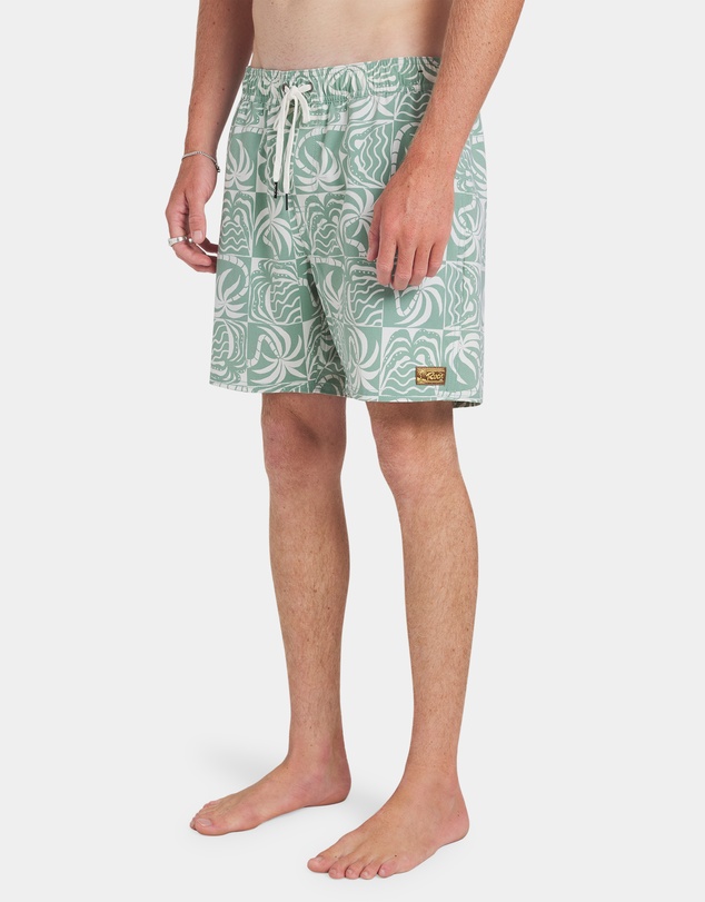 RVCA - Mens Exotica Print Elastic 17