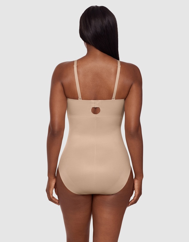 Miraclesuit Shapewear - Show Stopper Wirefree Convertible-to-Strapless Shaping Bodysuit
