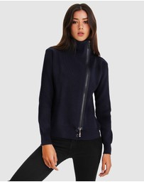 Belle & Bloom - Brother’s Zip Front Jumper