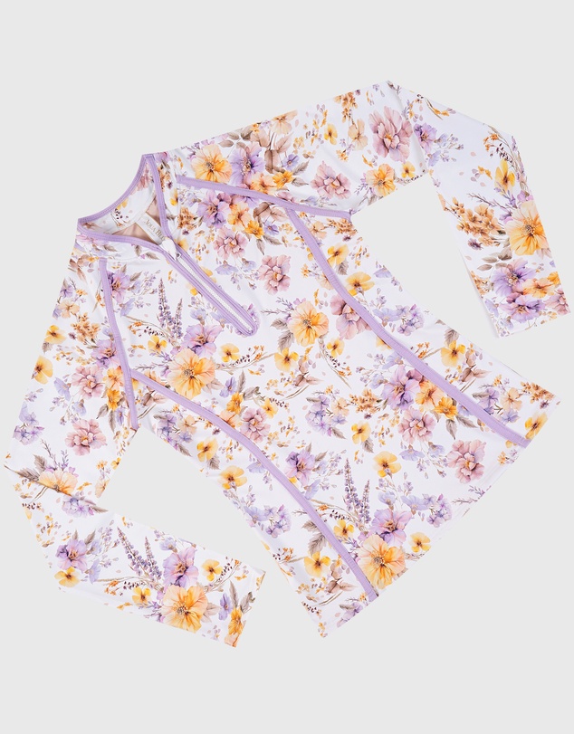 Aqua Blu Kids - Fleur Long Sleeve Rash Vest