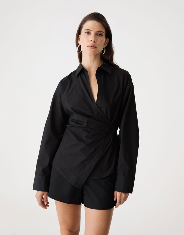 Forcast - Katrina Wrap Shirt