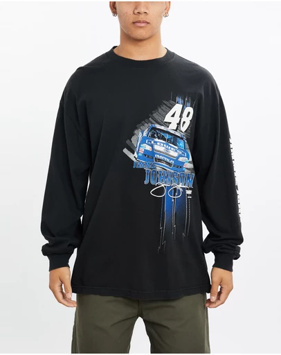 Vintage by The Real Deal - Pre Loved - Vintage Jimmie Johnson Long Sleeve Racing Tee