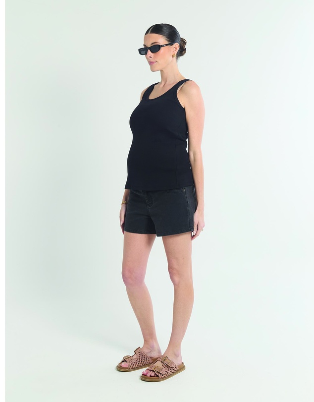 Soon Maternity - Heaven Denim Shorts