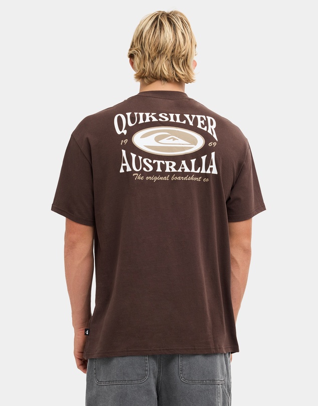 Quiksilver - Mens Retro Lock Up T-Shirt