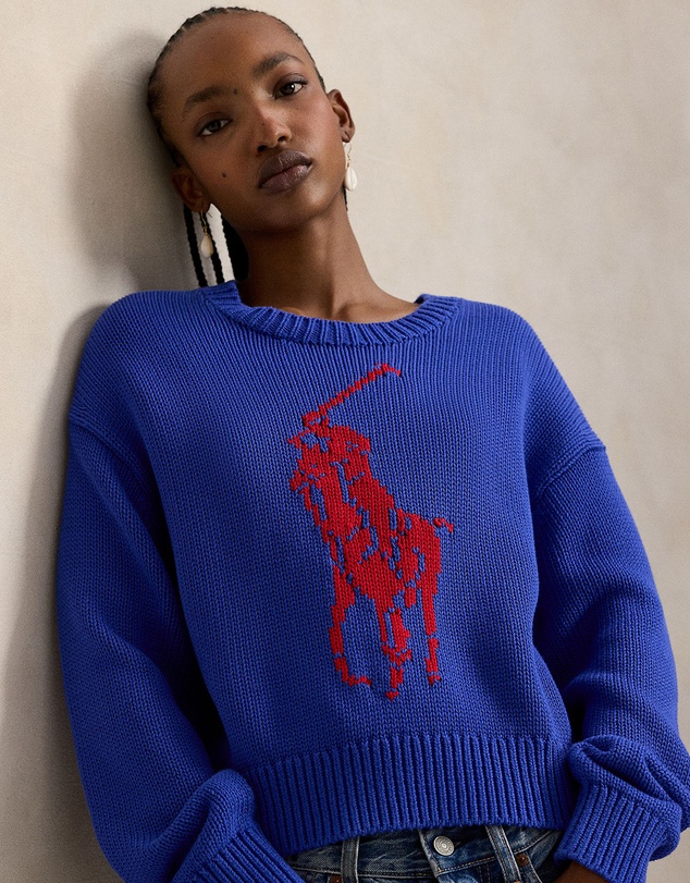 Polo Ralph Lauren - Big Pony Cotton Crewneck Sweater