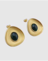 Izoa - Heather Stud Earrings