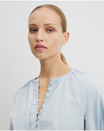Country Road - Gathered Cotton Top