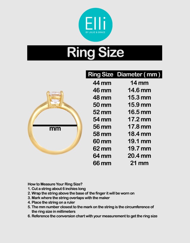 Elli Jewelry - Ring Stacking Set Basic Structured in 375 Yellow Gold
