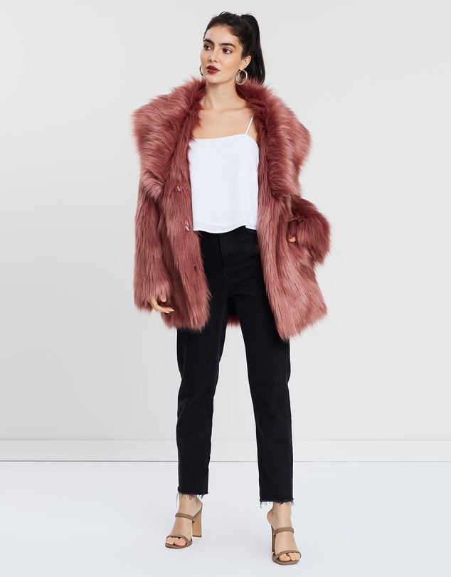 Unreal Fur - Premium Rose Jacket