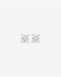 Michael Hill - Stud Earrings with Cubic Zirconia in Sterling Silver