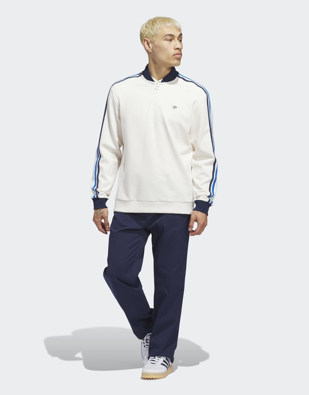 adidas Originals - Originals 3-Stripes 1/4 Zip Sweatshirt Mens