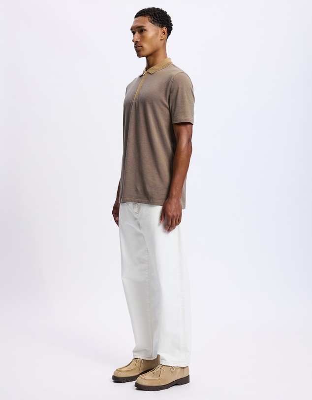 Paul Smith - Jacquard Zip-Neck Polo Shirt
