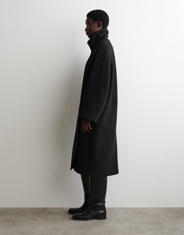 COS - Oversized Double-Breasted Wool Coat