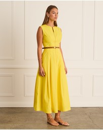 Heaven Australia - Citron Zip Up Dress